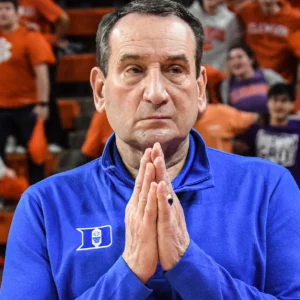 Coach K prepares for a game in his final season as Duke Head Coach